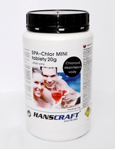 HANSCRAFT SPA - Chlor mini tablety 20g 1kg