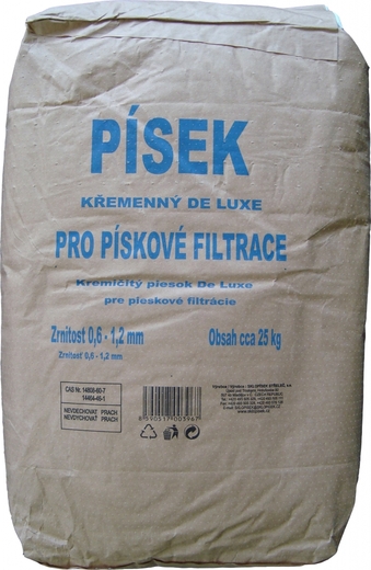 Filtrační písek 25 kg