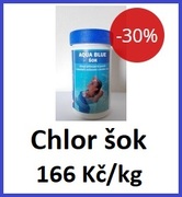 Chlor šok 166 Kč/kg