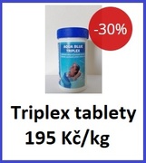 Chlorové tablety Triplex 195 Kč/kg